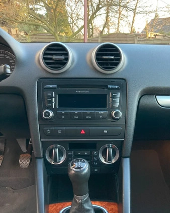 Audi A3 cena 25900 przebieg: 134771, rok produkcji 2009 z Kalisz małe 79